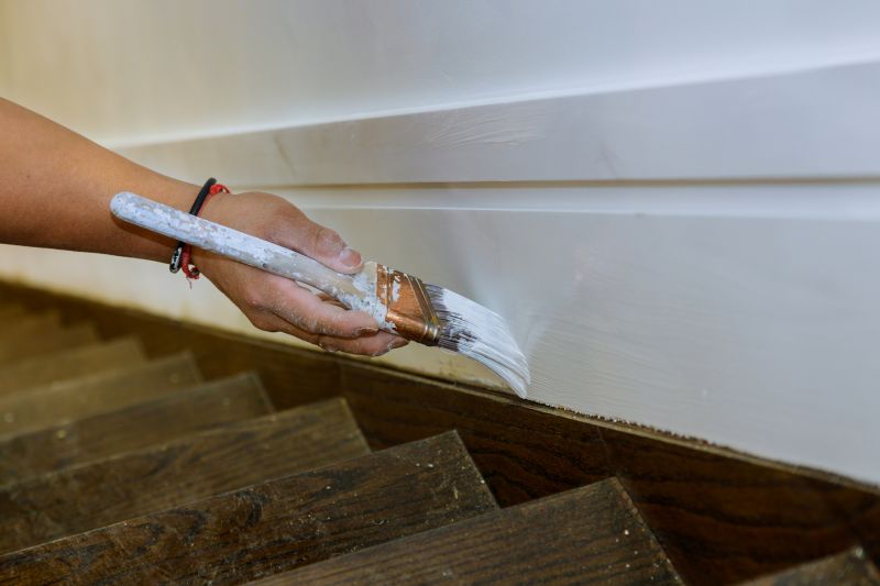 Wood Handrail Staining in Waco, TX